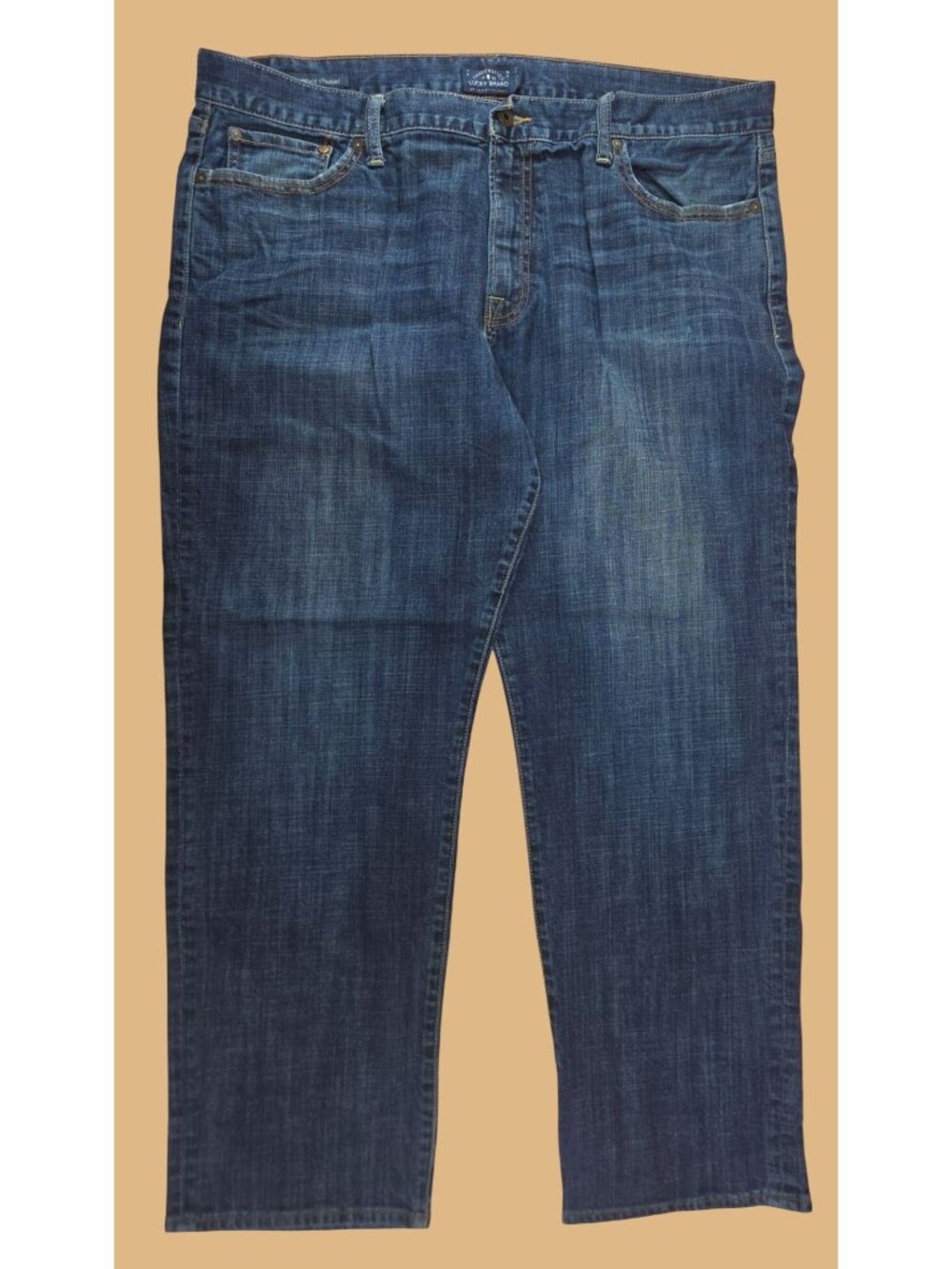 Lucky Brand Mens Blue Modern Straight Jeans Size 32x32